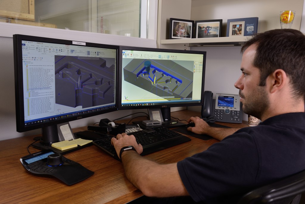 Experts adjusting grades of color.